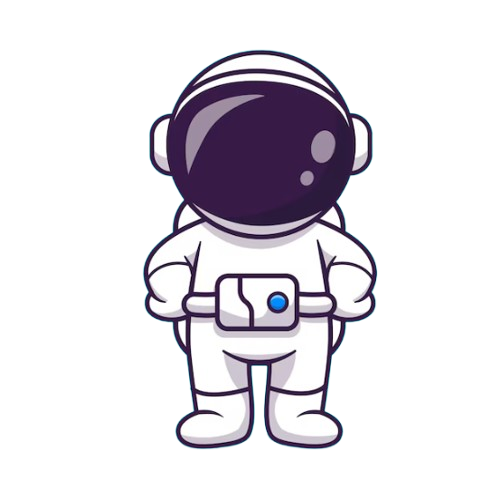 Mascote Astronauta TOP Solution